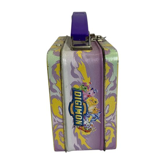 Vintage 2000 Digimon Mimi Collectible Mini Tin Metal Lunchbox - Picture 2 of 11